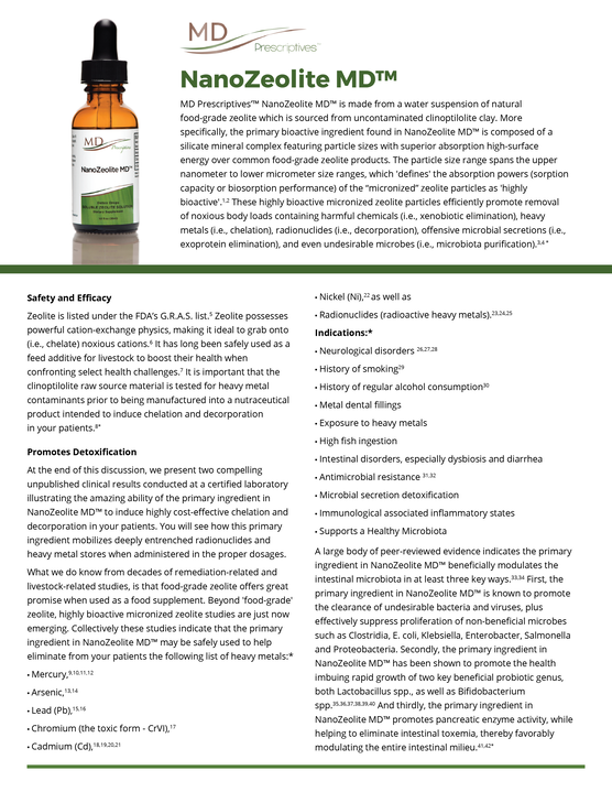 NanoZeolite MD™