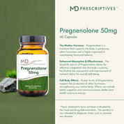Pregnenolone 50 mg. 60 caps