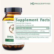 DHEA 25mg 50% off 2+ (retail), 50% off 24+ (wholesale)