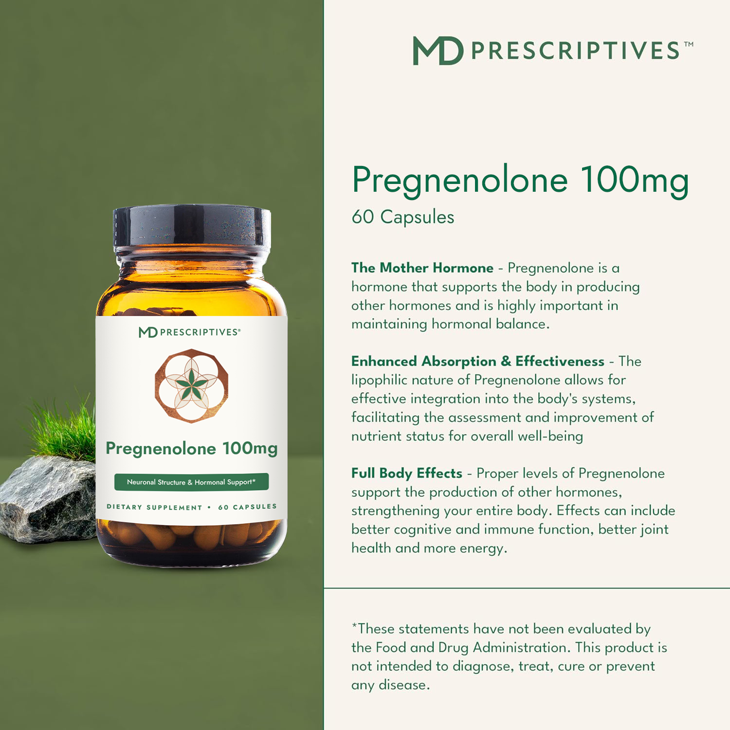 Pregnenolone™ 100mg 60 Capsules