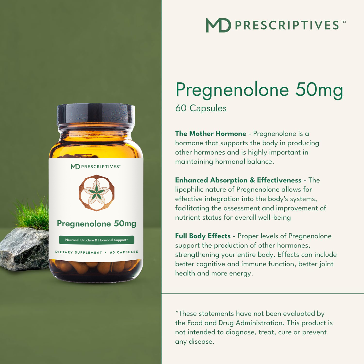 Pregnenolone™ 50mg 60 Capsules