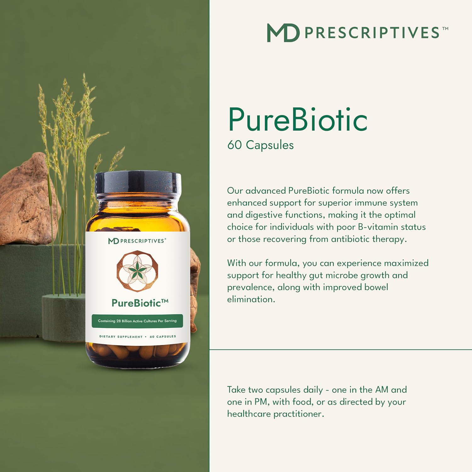 PureBiotic™ 60 Capsules