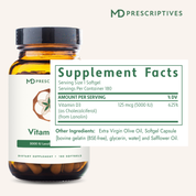 Vitamin D3 180 Softgels